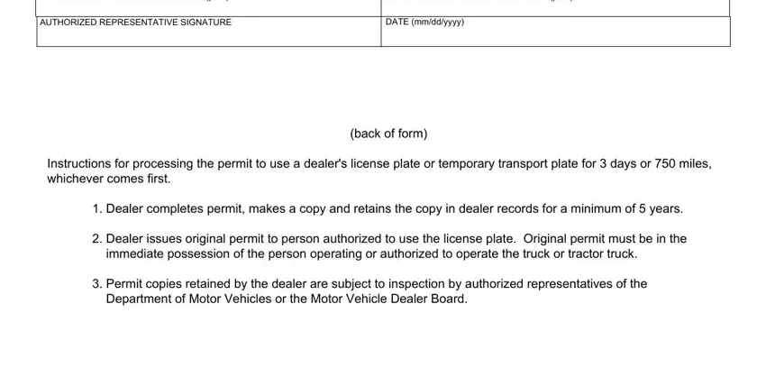 A way to fill in dsd 27 form portion 2
