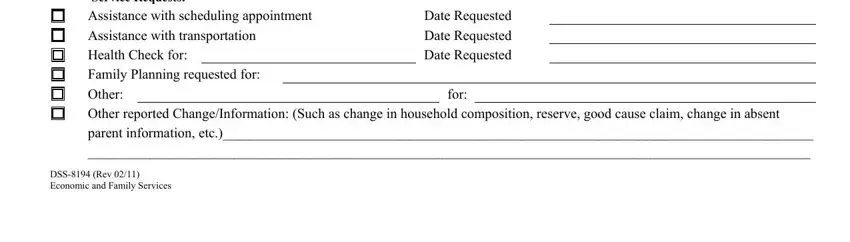 A way to complete TRANSMITTAL part 3
