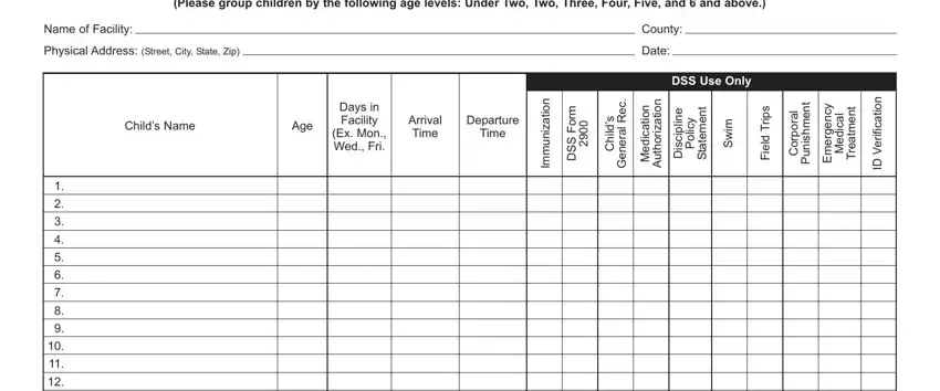 Best ways to fill out dss sc 2963 step 1
