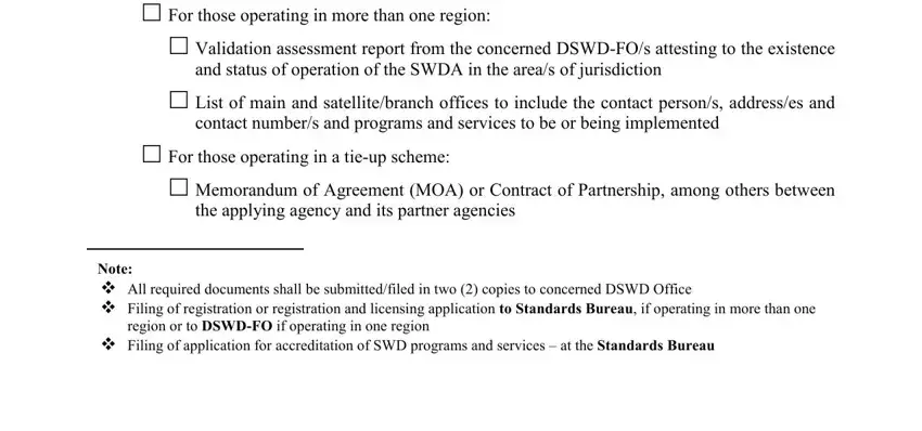 Completing section 2 in dswd sap form online application