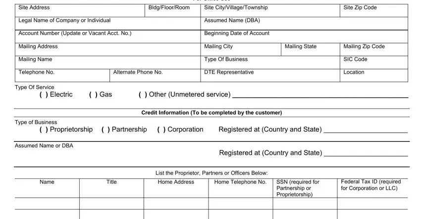 Best ways to fill in dte non residential online part 1