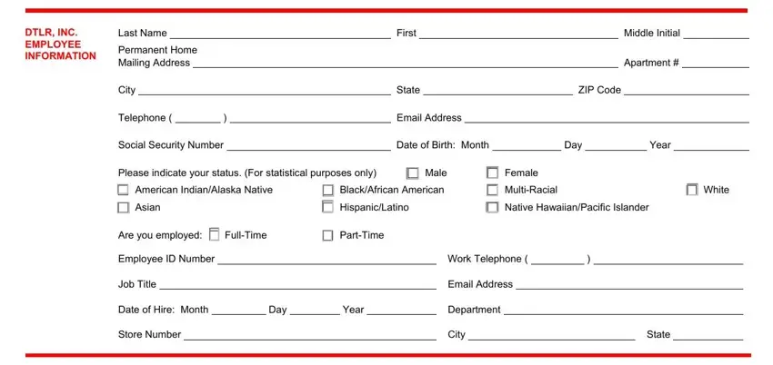 The way to prepare dtlr application pdf part 1