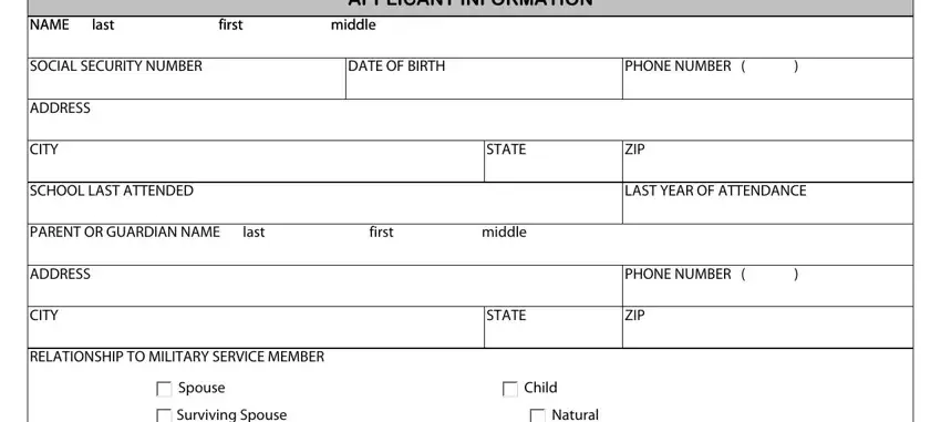 The way to complete Dvs Form 01 step 1