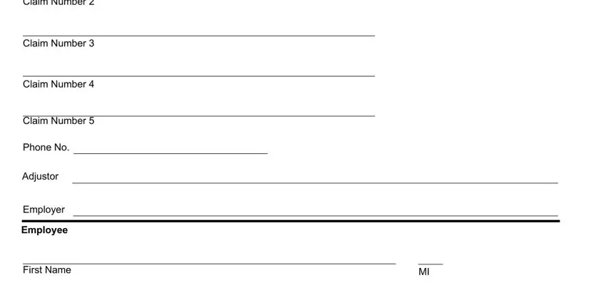 Step # 3 in filling in Dwc Ad Form 101
