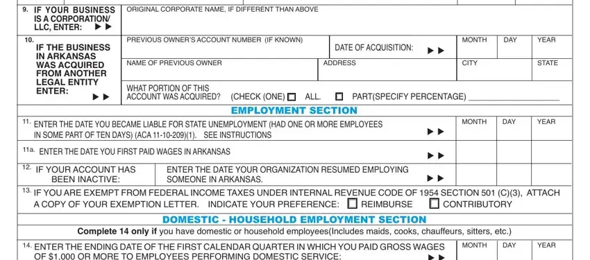 Completing part 2 of arkansas workforce