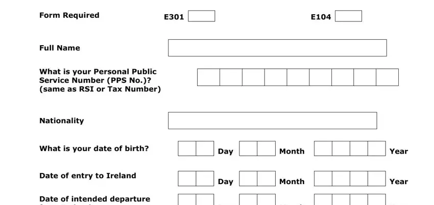 Tips to prepare form e104 form stage 1