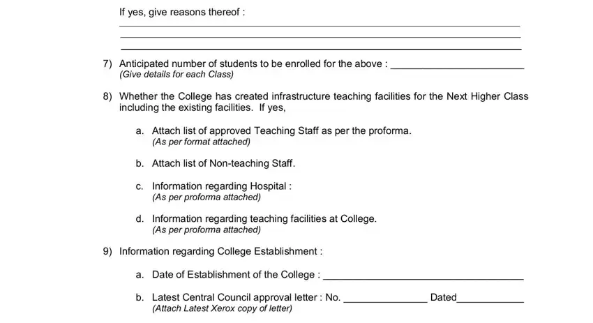 Anticipated number of students to, b Latest Central Council approval, and As per format attached in ea form 2020 excel format download