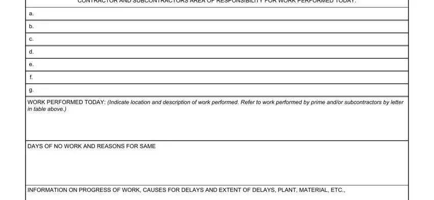 Filling in section 2 in Eng Form 2538 2