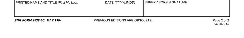 Eng Form 2538 2 conclusion process clarified (step 5)
