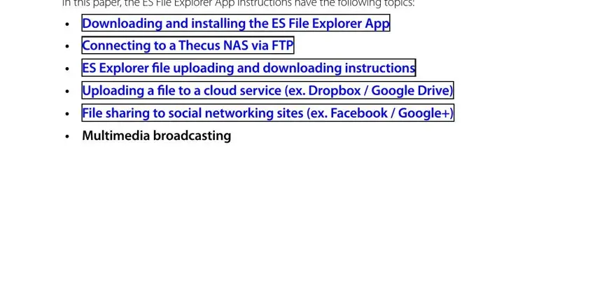 Writing section 1 in es file explorer manual pdf