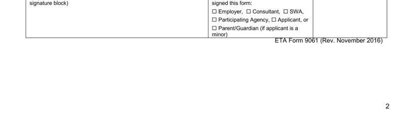 form irs 8850 form conclusion process described (portion 5)