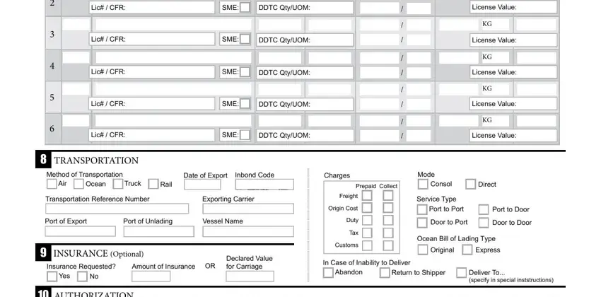 SME, SME, and DDTC QtyUOM in letter instruction expeditors get