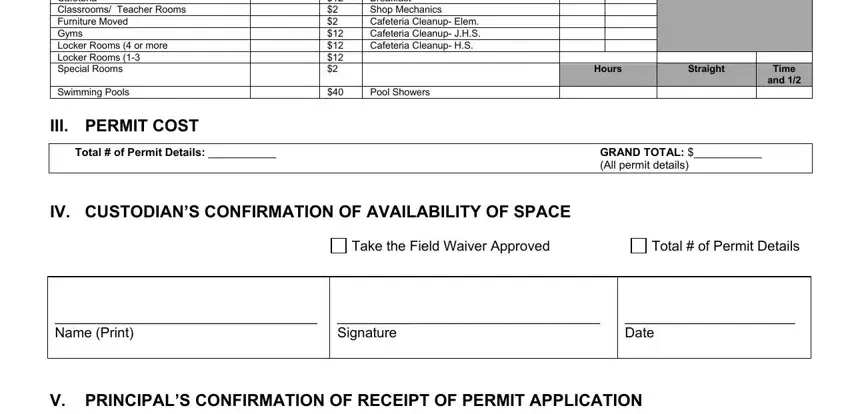 Completing segment 5 of extended use application