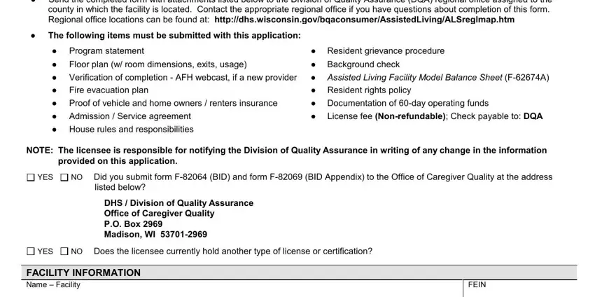 Completing section 1 in f60945