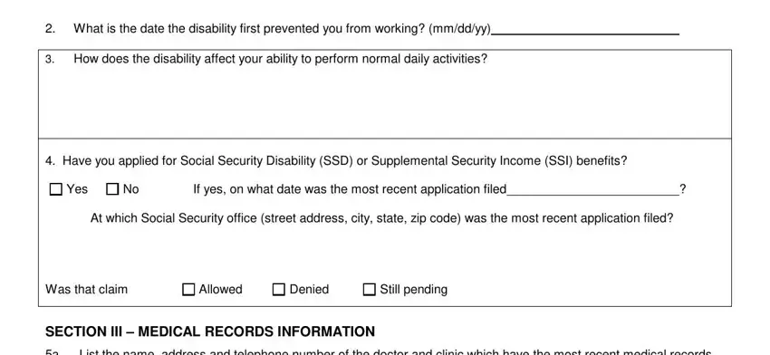 Completing section 3 in wisconsin f medicaid application pdf