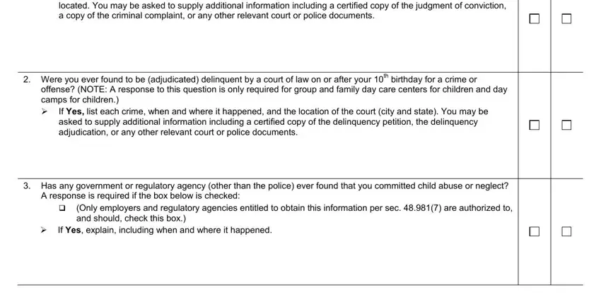 Stage # 3 in filling in state of wisconsin bid form