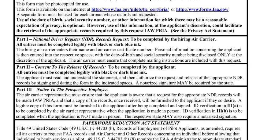Simple tips to prepare faa form 8060 step 1