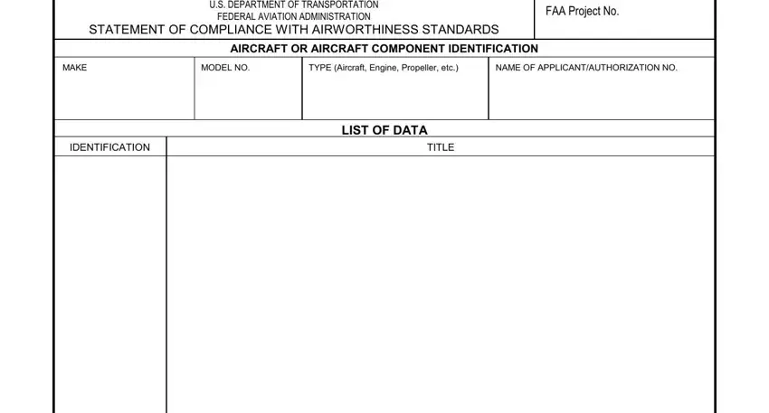 The best ways to fill out faa 8100 9 step 1