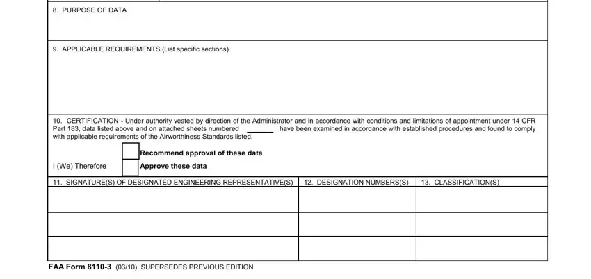 Simple tips to complete Faa Form 8110 3 part 2