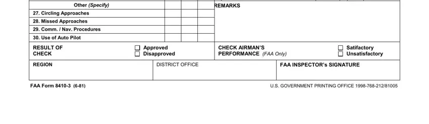 Step no. 3 of completing form 8410 3 printable