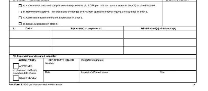 faa form 8310 3 pdf conclusion process outlined (step 4)