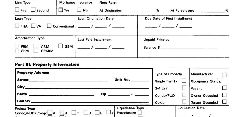 Filling out section 2 of MBS