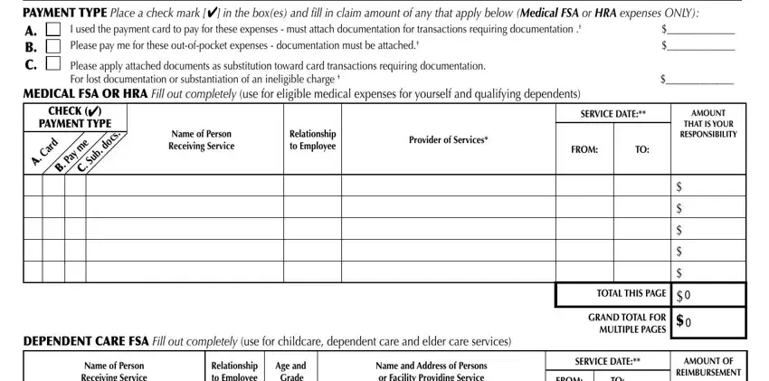 Filling in segment 2 of FBMC