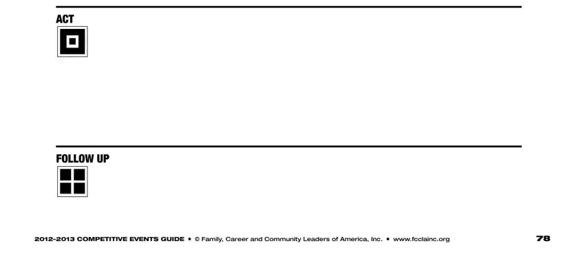 fccla planning page writing process detailed (step 2)