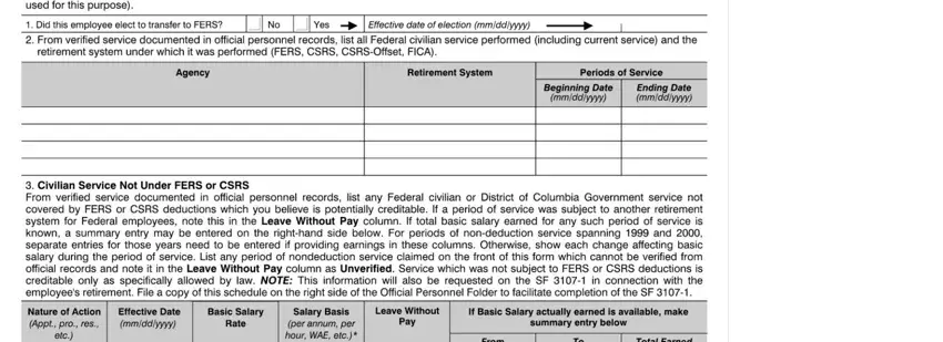 How to complete ps form 3108 printable stage 3