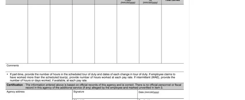 Learn how to complete ps form 3108 printable step 4
