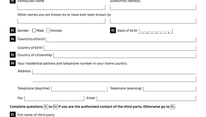 How to fill in inz1014 stage 3