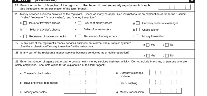Ways to fill out fincen form 107 online registration step 4