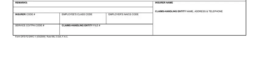 How to complete report of injury form step 3