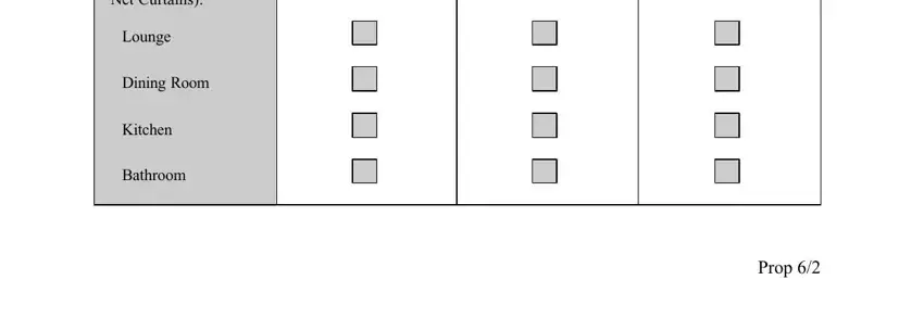 Tips to fill out fixtures and fittings list template portion 4