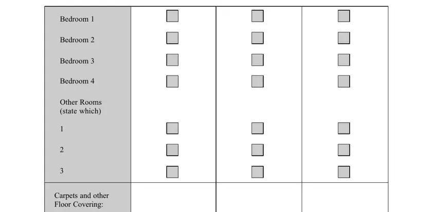 fixtures and fittings list template writing process shown (part 5)