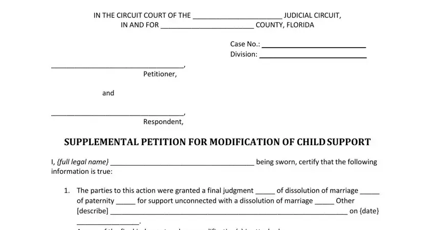 florida form child writing process detailed (step 2)