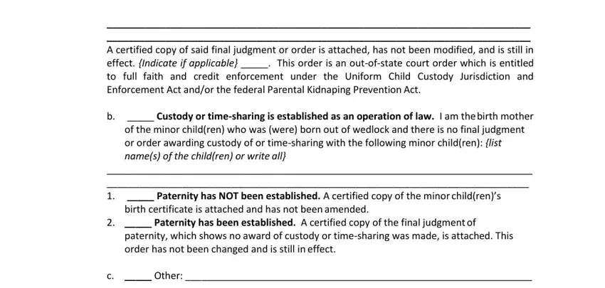 Stage no. 5 of submitting fl emergency form