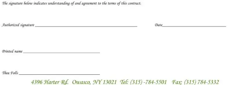How to prepare floral contract stage 1