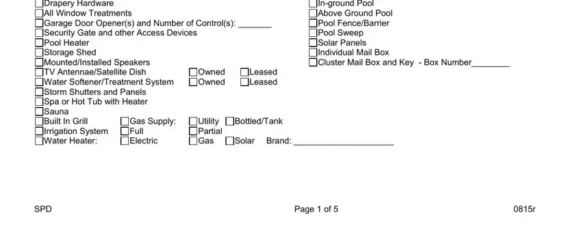 Ways to complete copy of a florida seller disclosure form portion 2