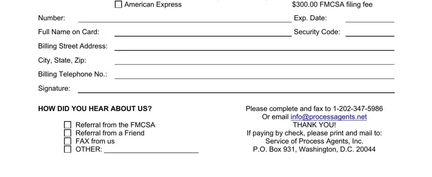 The best way to prepare passenger authorization form trucking step 2