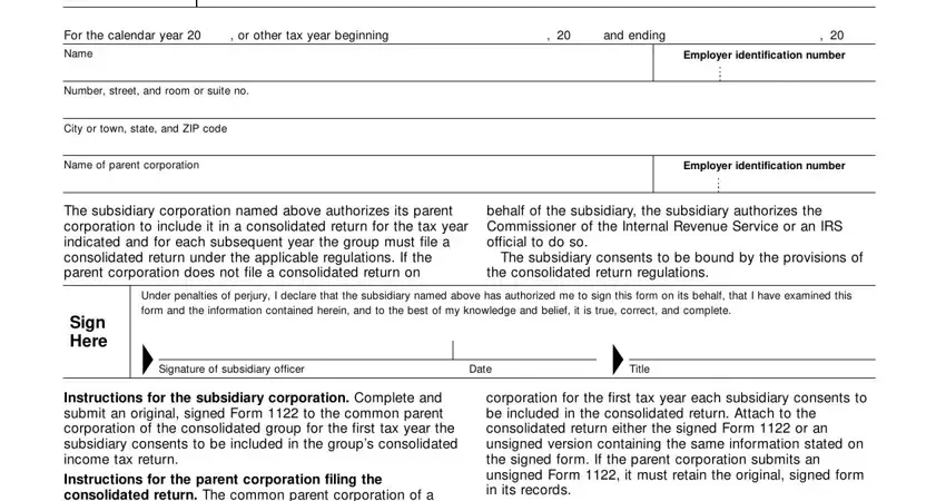 Subsidiary writing process clarified (part 1)