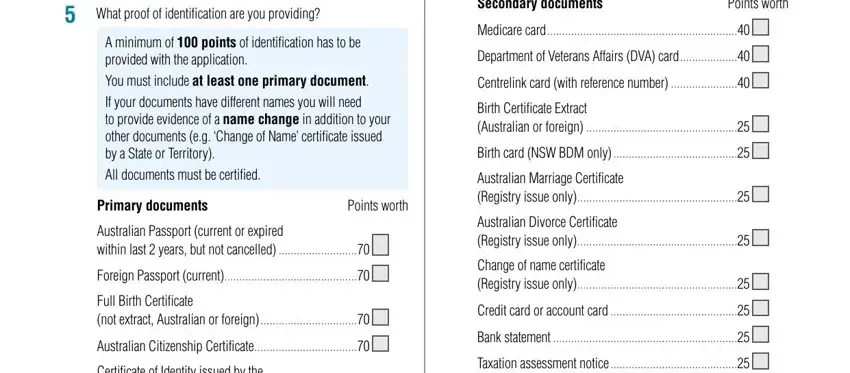 How to prepare Form 1162 step 4