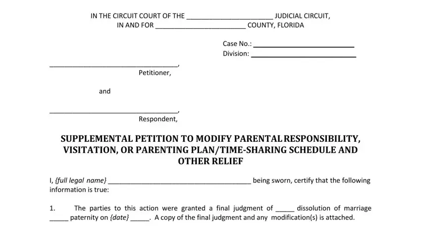 Simple tips to fill out modification parental portion 2