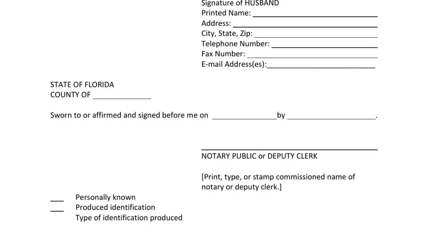 Learn how to fill out dissolution of marriage 12 901 b portion 5