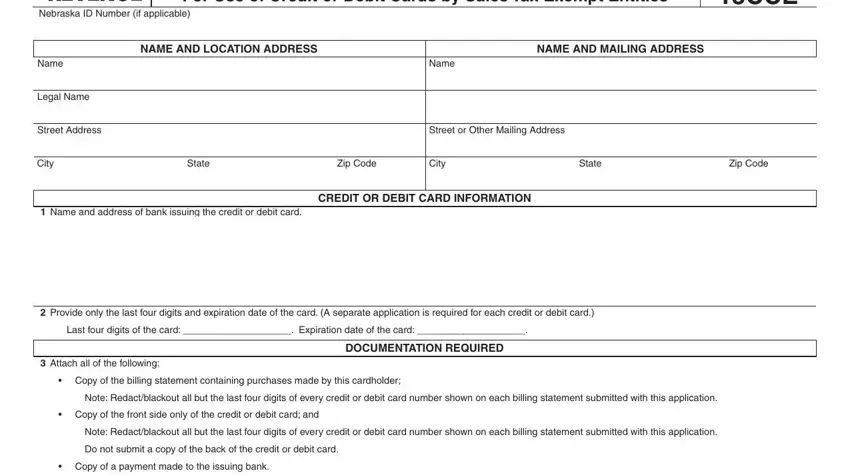 How one can fill out 13CCE step 1