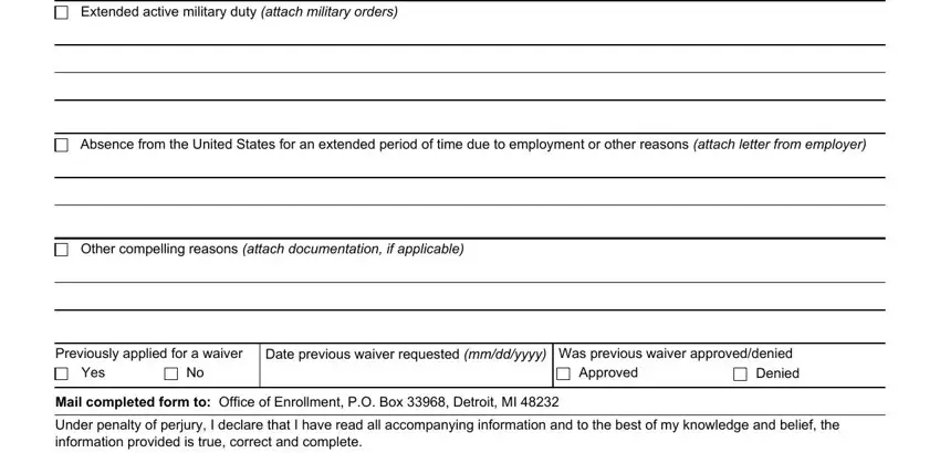 Form 14392 writing process detailed (part 2)