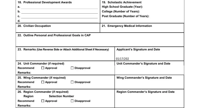Step number 2 in submitting dwonload designated activities application form for reefugee