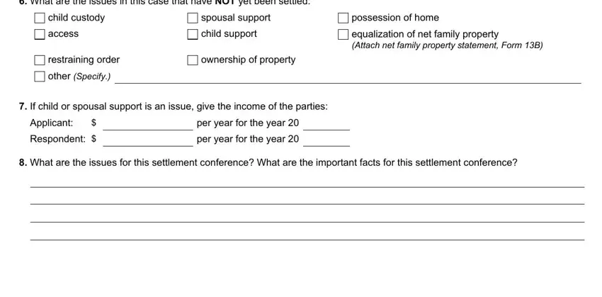 The way to prepare settlement conference brief part 4