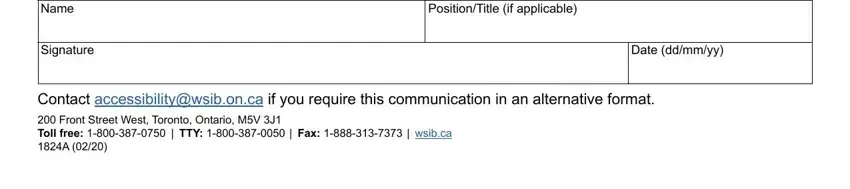 Best ways to fill in wsib form 6 printable portion 3