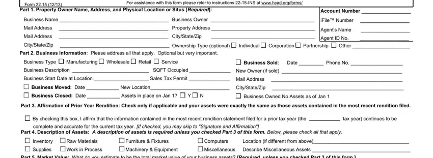 The best way to prepare form rendition part 1